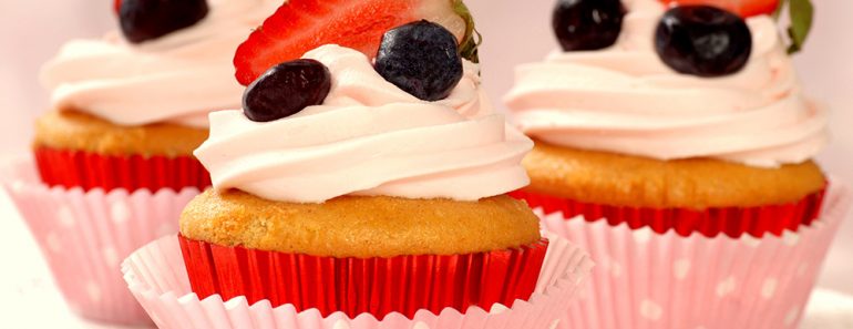 Strawberry Cupcakes with Cream Cheese Frosting