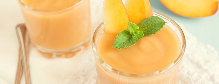 Decadent Peach Mousse (5-Minute Recipe) (Food Network)