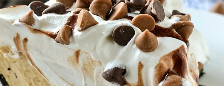 Decadent Silky Peanut Butter Pie Recipe