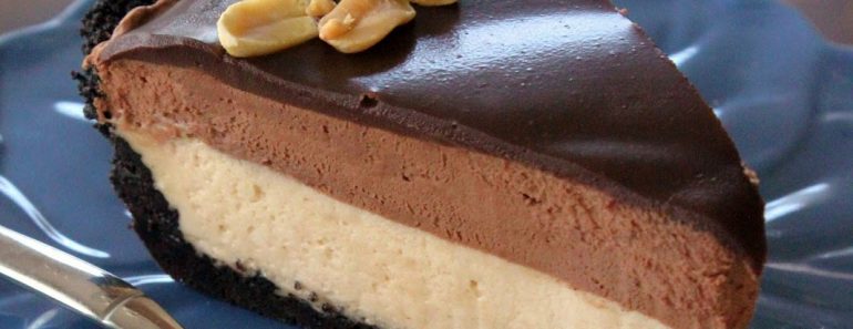 Chocolate Peanut Butter Mousse Pie Recipe