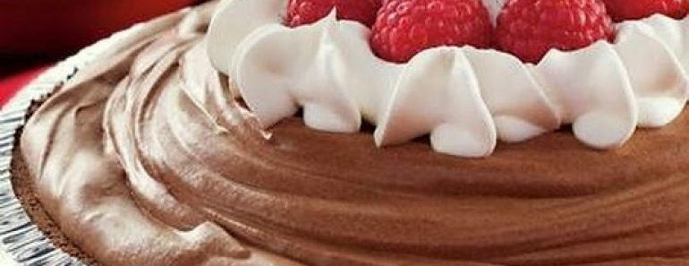 Chocolate Raspberry Mousse Pie Recipe