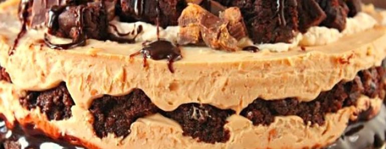 Perfect Peanut Butter Brownie Cheesecake (Gordon Ramsay Club)