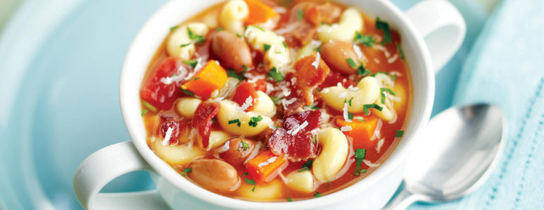 Pasta & Bean Soup Recipe