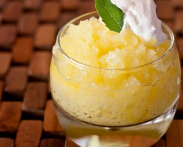 Pineapple and Lemon Granita (Gordon Ramsay Club)