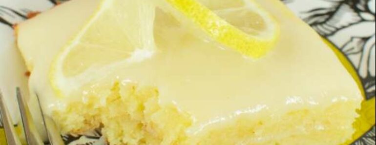 When Life Gives You Lemons, Make Beautiful LEMON SHEET CAKE