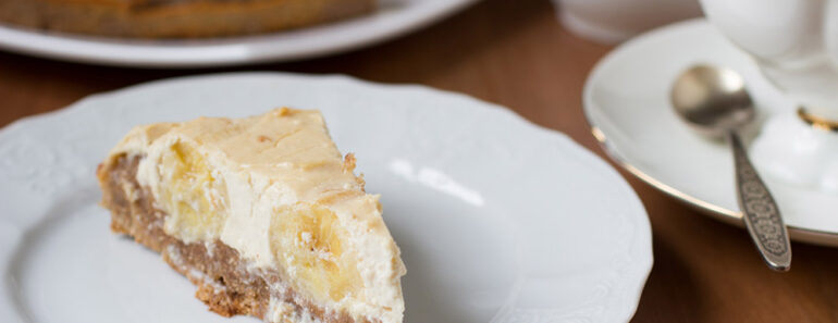 Quick Banana Cream Cheesecake Recipe (Food Network)