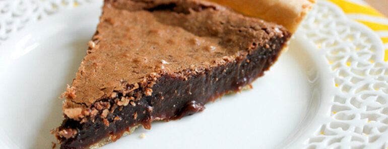 Rich Chocolate Dream Fudge Pie Recipe Rich Chocolate Dream Fudge Pie Recipe