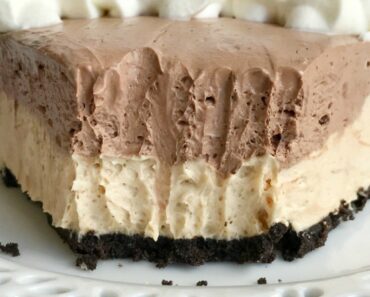 Chocolate Peanut Butter Cheesecake Pie Recipe