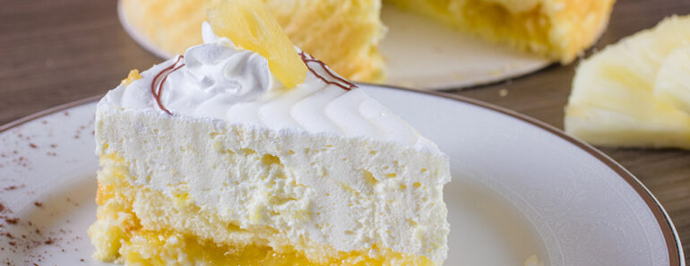 Easy Pina Colada Creamy Cold Cake Recipe