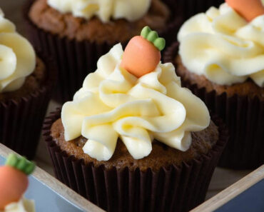 Chocolate Carrot Cake Cupcakes Dessert Recipe