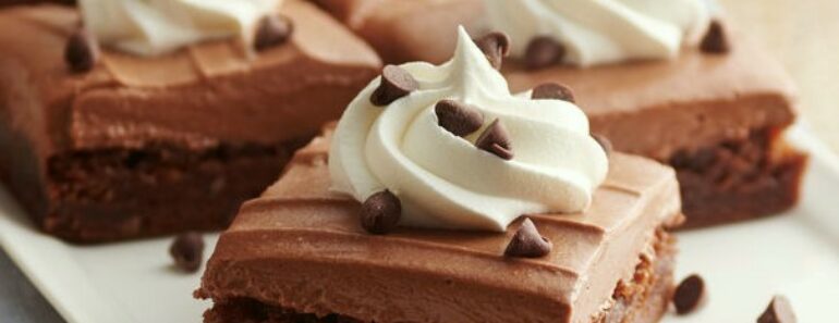 French Silk Pie Brownies (Gordon Ramsay Club)