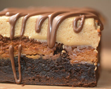 Stuffed Brownie and Peanut Butter Frosting Recipe