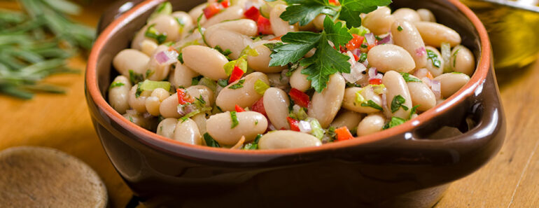 Italian Green and White Bean Salad (Italian Recipe)