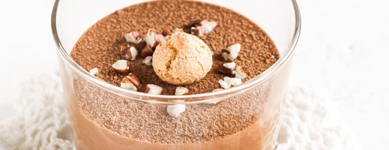 Decadent Chocolate Amaretti Mousse Recipe