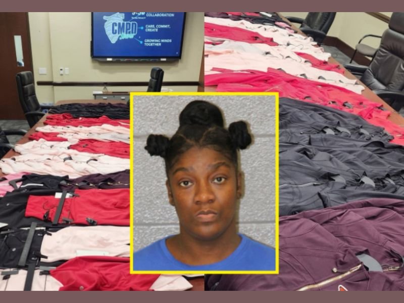 Charlotte Woman Arrested After Police Say She Stole Nearly $10,000 in Lululemon Merchandise From Atherton Mill Store
