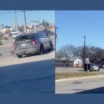 Dog Chasing San Antonio Police Cruiser Down Southcross Boulevard After Homeless Owner’s Arrest, SAPD Launches Policy Review
