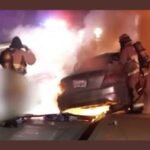 Long Beach Airport Tunnel Crash Erupts in Flames, Killing Four After Sedan Slams Concrete Median on Lakewood Boulevard
