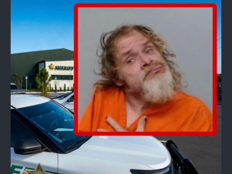 Polk County Man’s Mugshot Goes Viral After Arrest on Domestic Violence Battery Charge Involving Victim Over 65