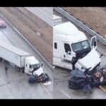 21-Year-Old Plymouth Man Killed After Chevrolet Camaro Becomes Wedged Under Semi Truck on I-275 in Livonia, Michigan