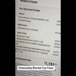 $850 Rental Turns Into $1,151 Shock: U.S. Customer Reveals Hidden Fees After 17-Day Enterprise Car Booking
