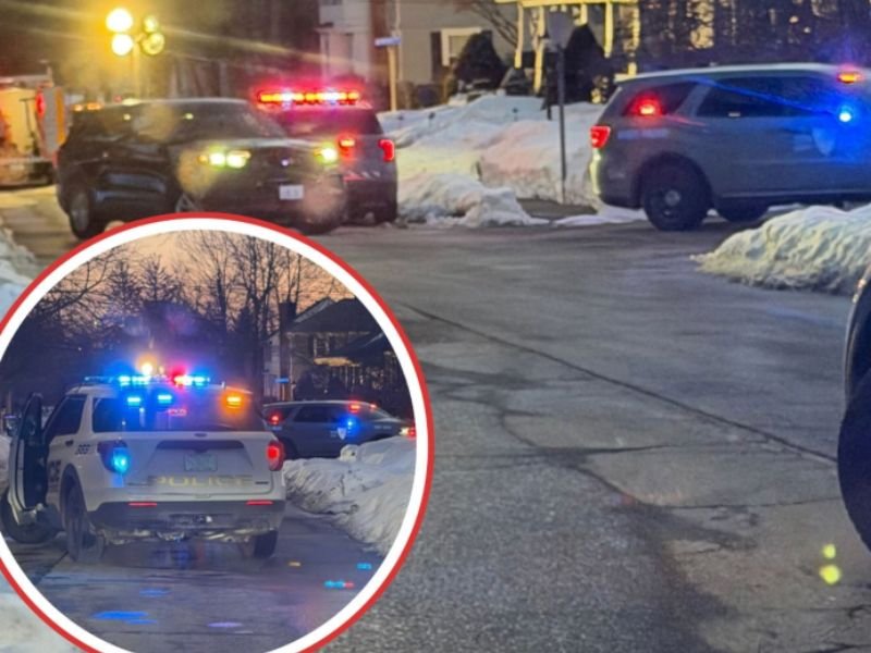 Armed Barricade Situation Shuts Down Fruit Hill Avenue as More Than 20 Police Vehicles Respond to Standoff in North Providence, Rhode Island