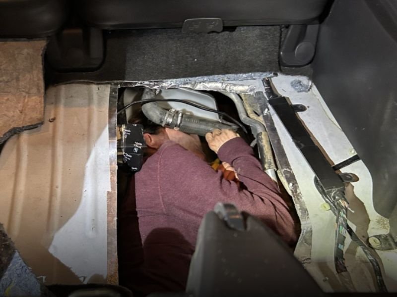 CBP Officers Discover Person Hidden Inside Modified Gas Tank During Routine Inspection at San Ysidro Border Crossing in California