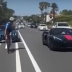 Cyclists Training in Orange County Nearly Hit by Aggressive Drivers in Frightening Road Incident Before Race Day