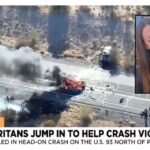 Deadly Head-On Crash Near Congress, Arizona as BMW Driver Crosses Center Line, Kills 3 in Minivan Carrying Children