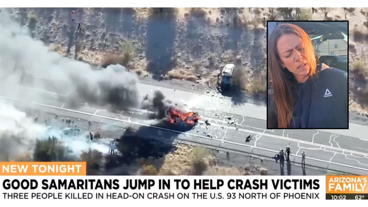 Deadly Head-On Crash Near Congress, Arizona as BMW Driver Crosses Center Line, Kills 3 in Minivan Carrying Children