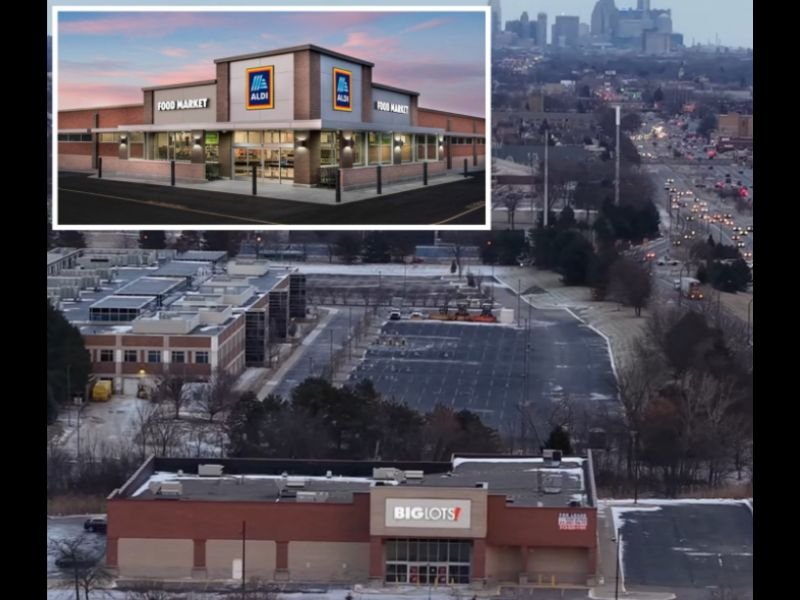 Dearborn, Michigan to Welcome First Aldi Grocery Store as Discount Chain Replaces Former Big Lots on Ford Road