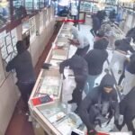 Department of Justice Releases Shocking Footage Showing Robbers Stealing $1.7 Million in Jewelry From Fremont California Store in About One Minute