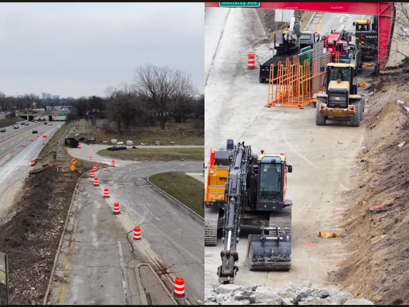 Detroit Begins Permanent Removal of Elmhurst Avenue Exit on Southbound Lodge Freeway Long Known for Most Dangerous Exit In Detroit