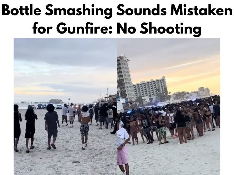 Florida Daytona Beach Stampede Triggered by Bottle Smashing Sounds Mistaken for Gunfire, Officials Confirm No Shooting Occurred