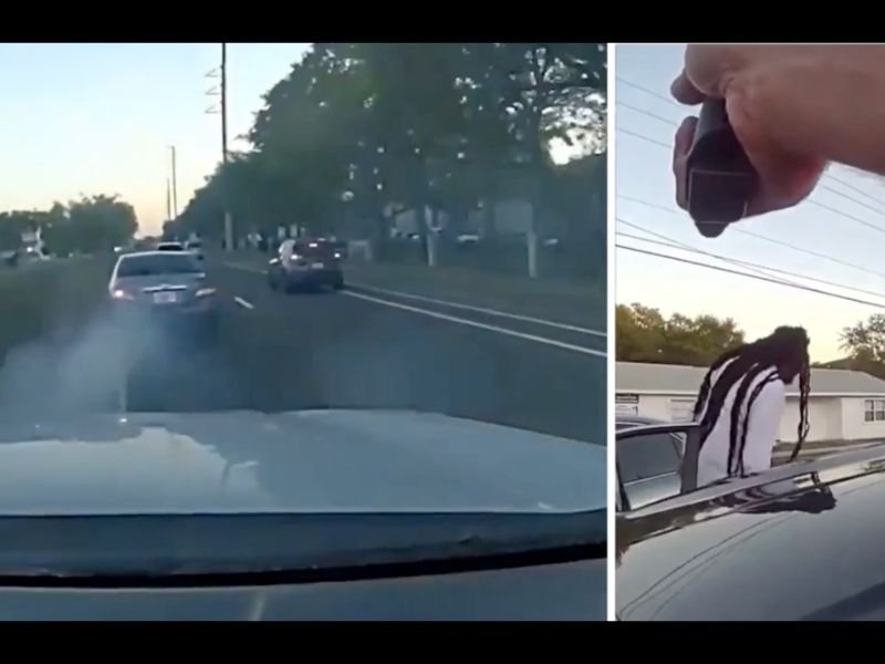 Hillsborough County, Florida Traffic Stop Turns Intense as Police Use Grappler Device to Stop Fleeing Driver Later Charged With Assault on Officers