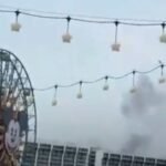 House Fire in Anaheim California Near Disneyland Sends Thick Smoke Visible Across Theme Parks Drawing Attention from Visitors