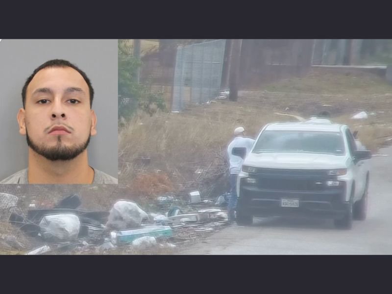Houston Police Hunt 30-Year-Old Joseph Anthony Vega After Illegal Dumping Caught on Camera Along Swingle Street in Texas