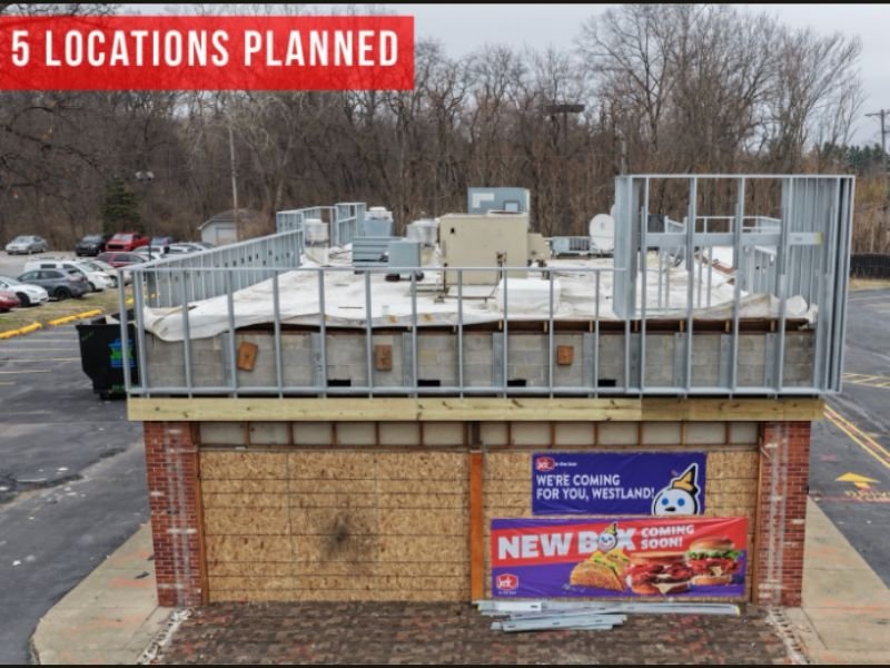 Jack in the Box Plans Major Comeback Across Metro Detroit With First Westland Location Opening at Former Wendy’s Site This Year