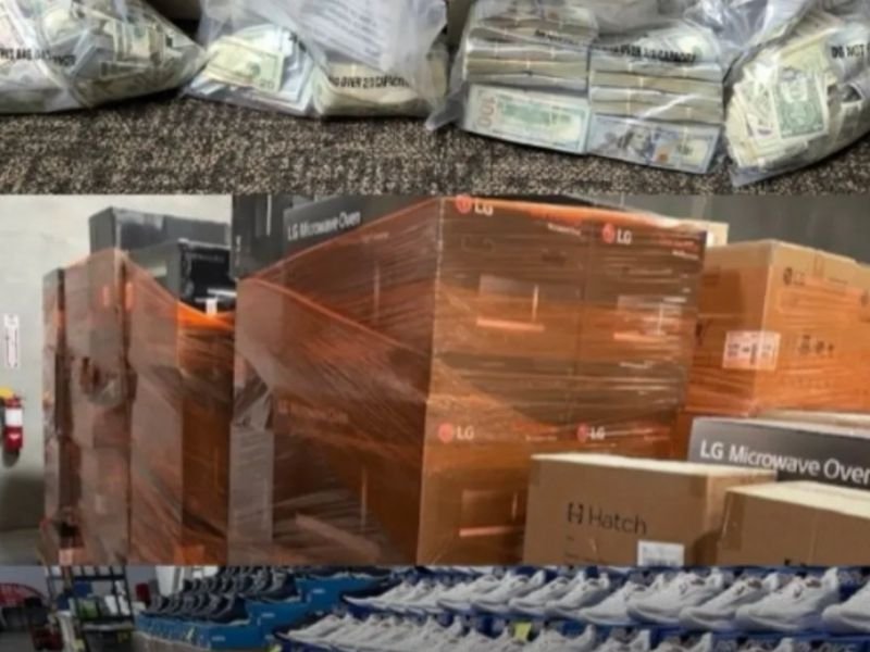 Massive Los Angeles County Bust Uncovers $7 Million in Stolen Cargo and $1 Million Cash in Organized Theft Investigation