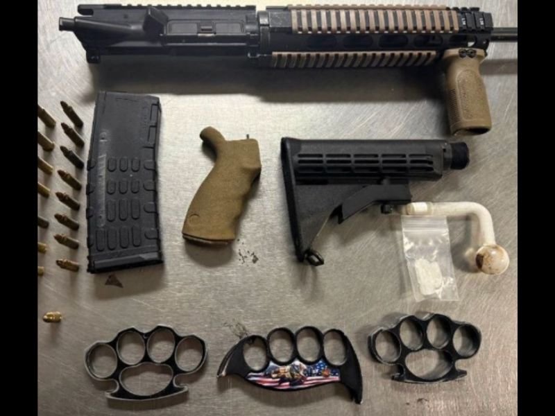 Mother and 17-Year-Old Son Arrested in San Bernardino County After Deputies Discover Weapons, Ammunition, Drugs, and Stolen Motorcycle