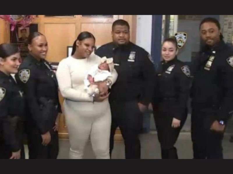 New York Mother Names Newborn After Police Officer Who Helped Deliver Baby During Unexpected Street Birth