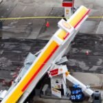 Powerful 50&ndash;60 MPH Wind Gusts Rip Through Troy Michigan and Tear Down Gas Station Canopy at Shell Near Long Lake Road and Dequindre