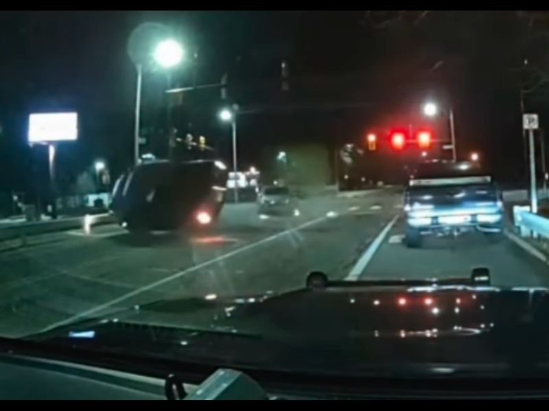 Second Suspected Drunk Driver Runs Red Light and Crashes Into Active Traffic Stop at 13 Mile and Main in Royal Oak, Michigan