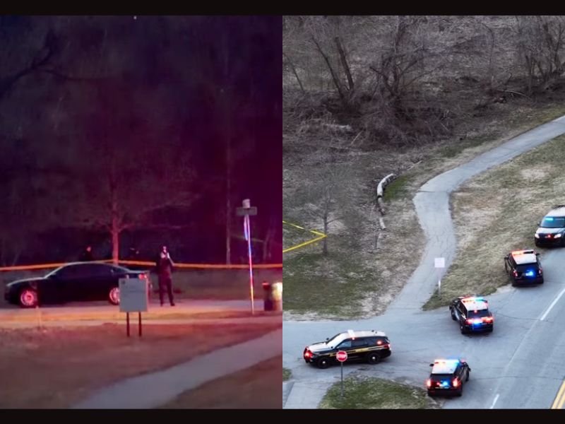 Severely Decomposed Body of Adult Male Found Partially Submerged in Creek at Hines Park in Livonia Michigan as Police Launch Investigation