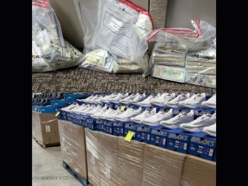 Southern California Cargo Theft Crackdown Leads to Recovery of Millions in Stolen Goods and $1 Million Cash Across Los Angeles Riverside and San Bernardino Counties
