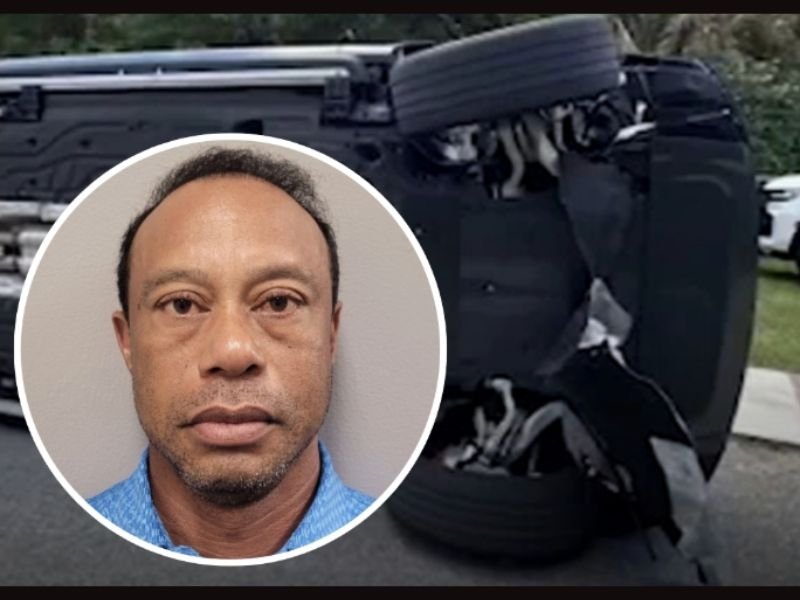 Tiger Woods Arrested on Suspicion of DUI After Rollover Crash in Jupiter Island Florida, Mugshot Released by Authorities
