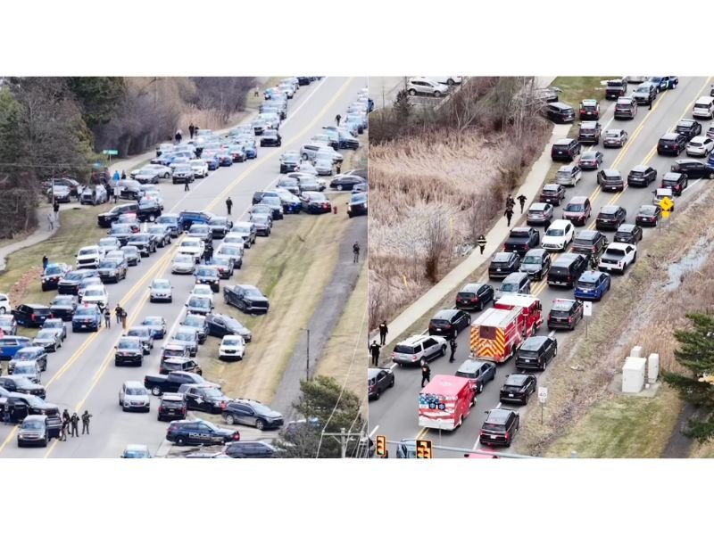 Truck Smashes Into Temple Israel Synagogue as Armed Suspect Is Confronted — Massive Bomb Squad Response Locks Down West Bloomfield, Michigan