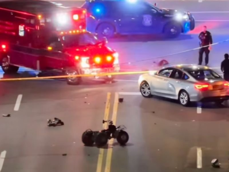 Young ATV Rider Killed After Violent Crash Sends Vehicle Airborne in Multi-Car Collision on Six Mile Road in Redford Township