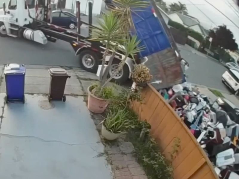 Express Rental Dumpster Owner Dumps Full Load of Trash on Client's Driveway &mdash; Unpaid Bill After Repeated Promises Triggers Drastic Response Across San Pablo