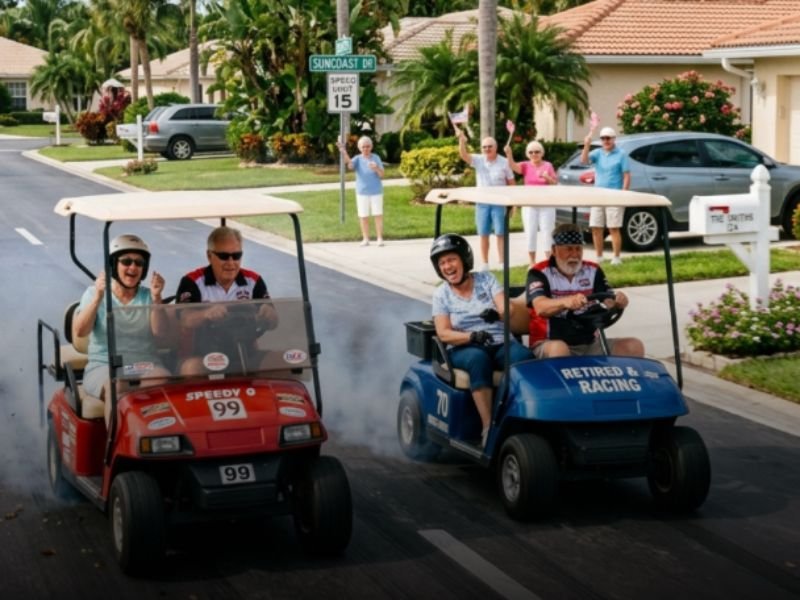 Free Golf Cart With Every New Home Purchase at Babcock Ranch Florida — Solar-Powered Community Near Fort Myers Breaks Its Own Sales Record by 25 Percent
