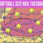 Hail Risk Upgraded to Softball Size in North Texas Tuesday Afternoon and Evening Threatening Dallas McKinney Sherman Tyler Texarkana and Shreveport Corridor